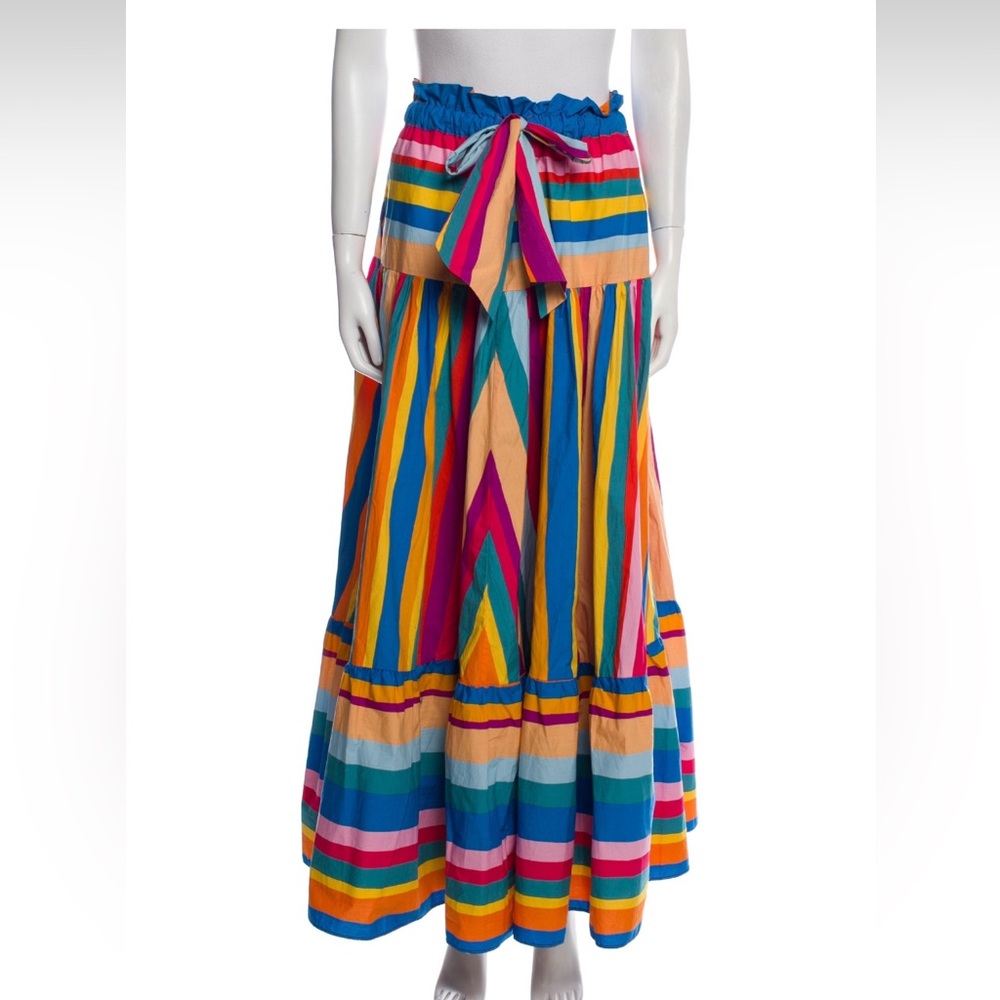 Farm Rio Striped long skirt Small